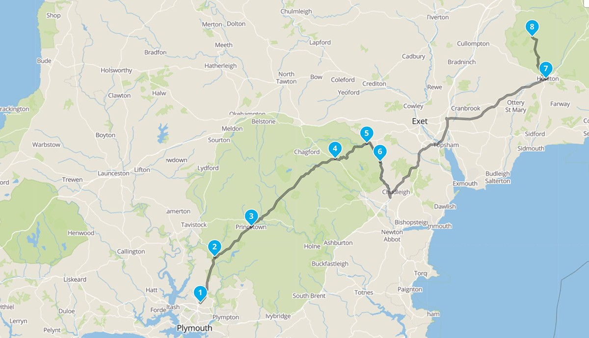 GTTourz Drive Day - Re:Fuel Run - Re:Fuel Run route map